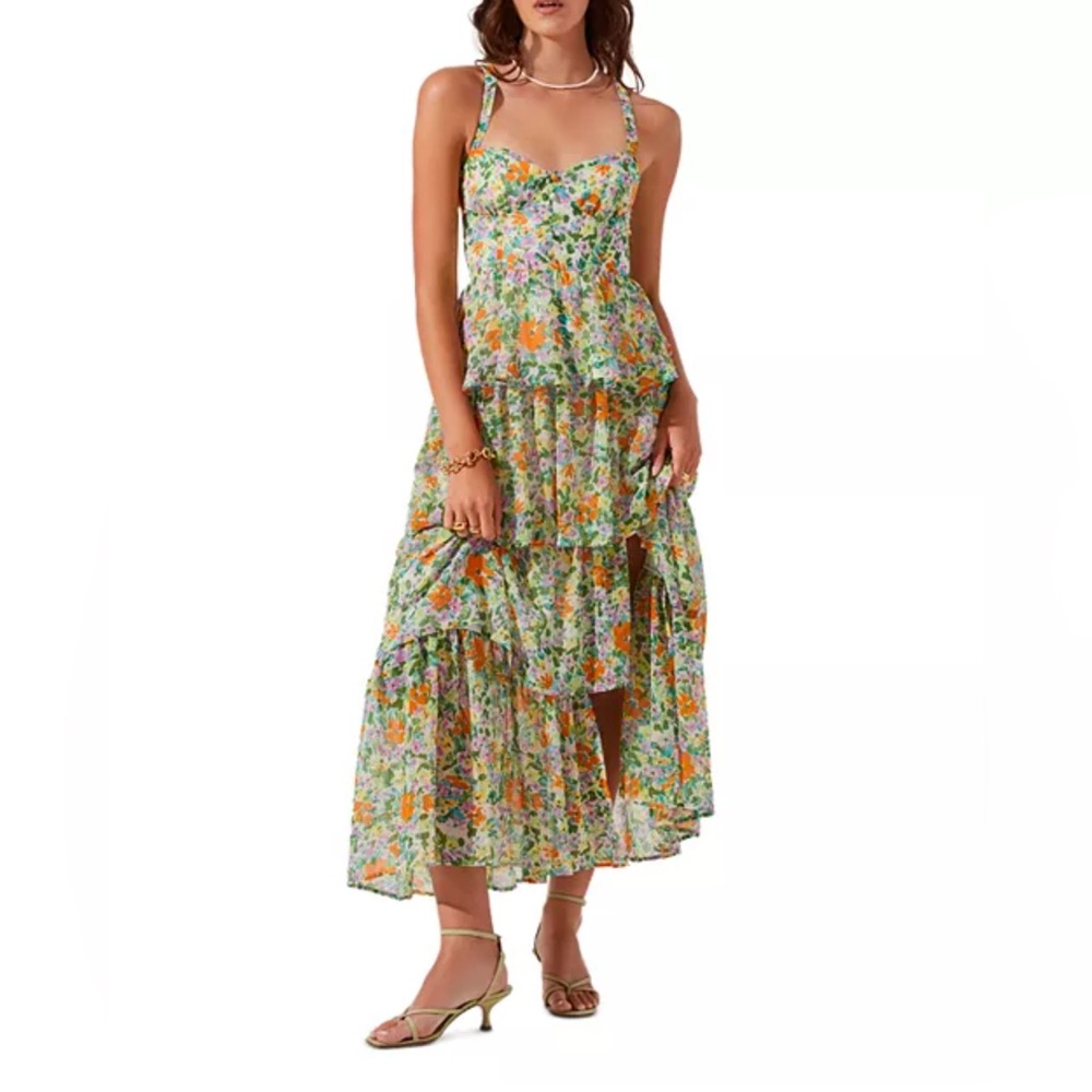 ASTR the Label Midsummer Tiered Maxi Dress